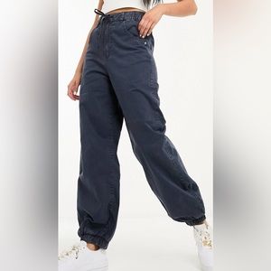 Bershka cuffed cargo pants